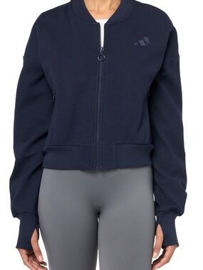 adidas Women's All Szn Ribbed Track Jacket